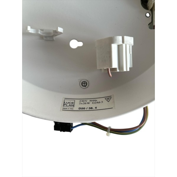 Luceplan 1D203804L000 Base con attacco lampada 2XG24Q3 26W per Metropoli 38