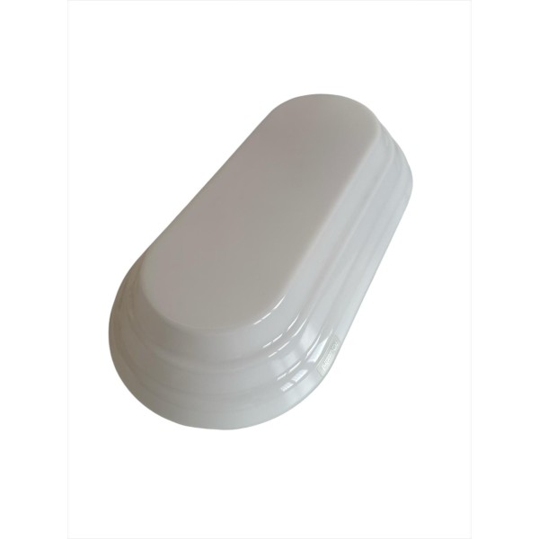 Iguzzini 3 5364 001 0 aplique fluorescente ovalado 2x9w g23