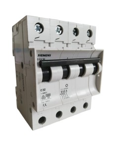 Disjoncteur Siemens 5sx26327 3P+NC 32A 400V 6kA