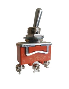 Micro-interrupteur Panasonic T115D-SF, 2 positions stables, 15 A, 250 V CA, marche/arrêt