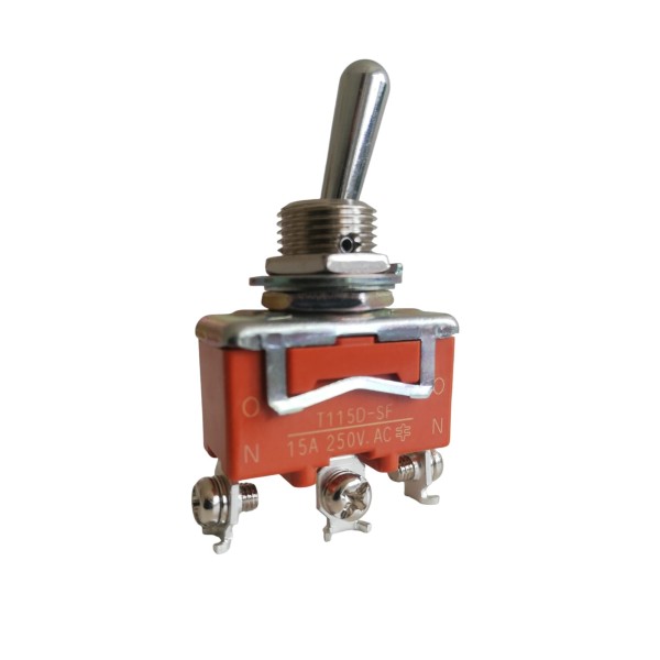 Micro-interrupteur Panasonic T115D-SF, 2 positions stables, 15 A, 250 V CA, marche/arrêt