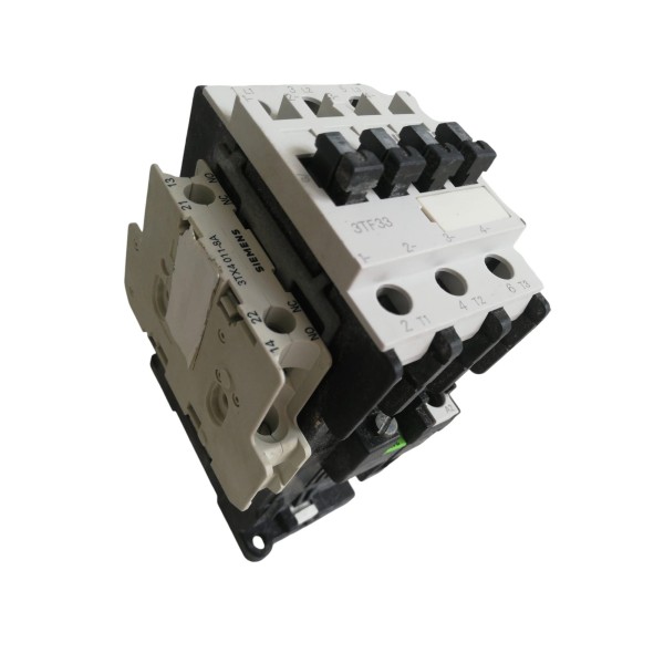 Siemens 3tf33110bb4 contattore 11kw 400v 11e 1na+1nc dc 24v