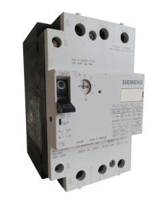 Disjoncteur Siemens 3vu16001ml00 6-10 A 1 NA + 1 NF triphasé 415 V 50/60 Hz 100 kA