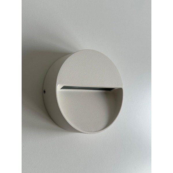 Zafferano ld0230b3 untere wand led 4,5w 210lm 3000°k ip54 weiß//matt