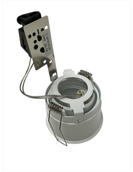 Spot encastré orientable Delta Light Diro st ok s1 w 50 W gx5.3 blanc 12 V