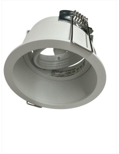 Delta light 2021411w-w diro ok s1 w-w encastré blanc orient-0°-20° gu5,3 50w ip20 2