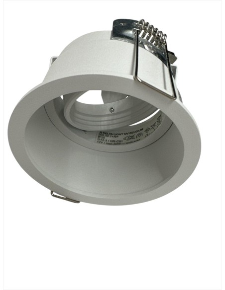 Delta light 2021411w-w Diro ok s1 w-w encastré blanc orient-0°-20° gu5,3 50w ip20
