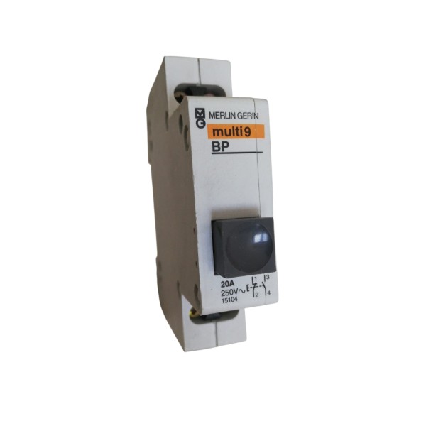 Merlin gerin 15104 pulsante 20a bp 1.f-o