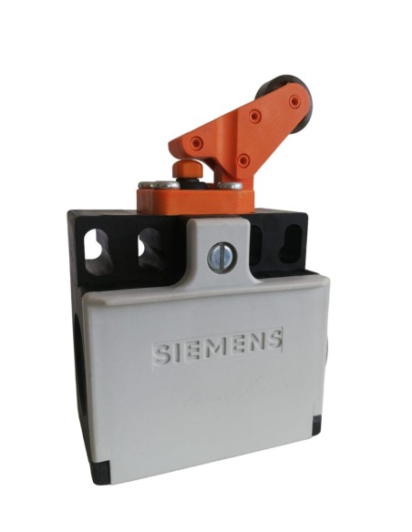 Siemens 3se32101f finecorsa a leva con rotella 10a 1na+1nc