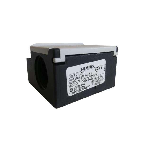 Siemens 3se32101f roller lever limit switch 10a 1no+1nc