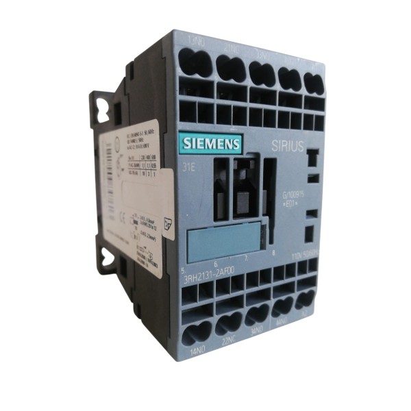 Contacteur auxiliaire Siemens 3rh21312af00 3na 1nc 110v s0