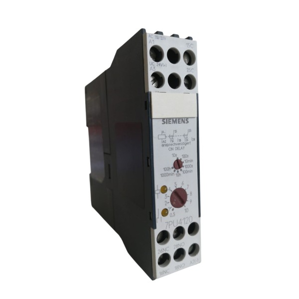 Siemens 7pu41202bj20 temporizzatore 10s..100h 110/127vac 24vac