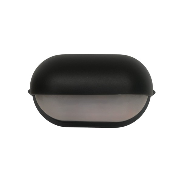 Goccia iluminación 4498ne marina ov párpado 1x7w emergencia negro