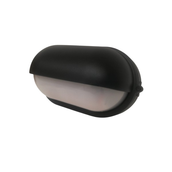 Goccia illuminazione 4498ne marina ov palpebra 1x7w nero