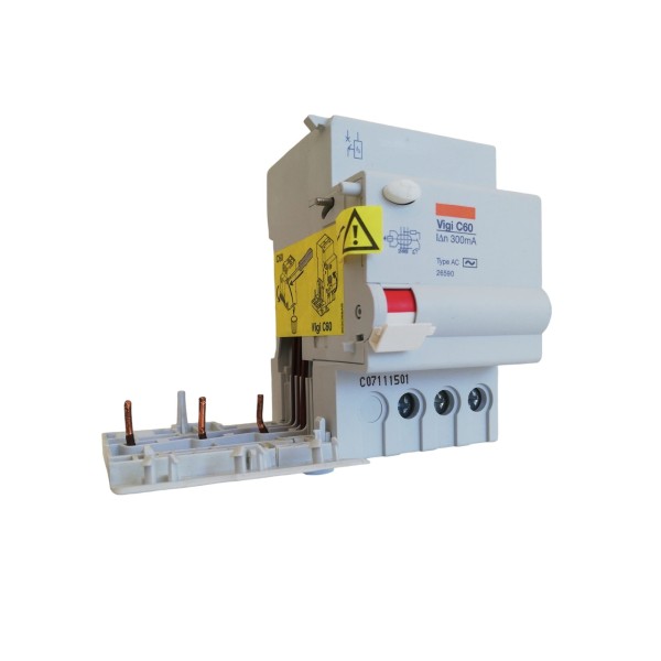 Schneider/merlin gerin blocco differenziale vigi 3p 25a 0,3a ac c60