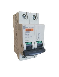Merlin gerin 25123 interruttore automatico magnetotermico 2p 63a 10k curva d c60