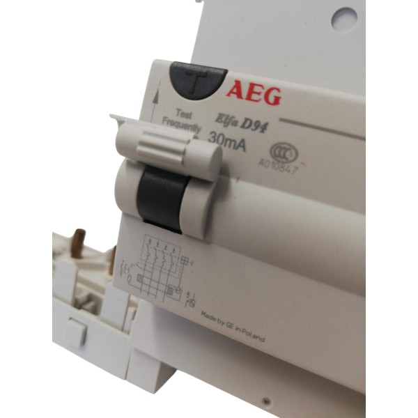 Blocage de différentiel Aeg d9463/030 elfa d9 4p 63a 30ma ac 604923
