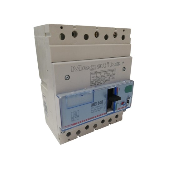 Bticino t7134ba4/25 mega me160b interruttore magnetotermico 4p 25a 25ka