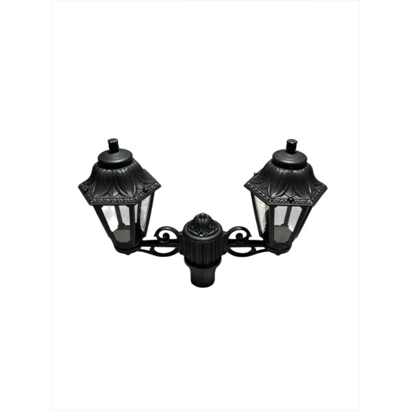 Fumagalli e22 000 ax gigi//bisso anna 2luc6vetri e27 dessus de poteau noir uniquement