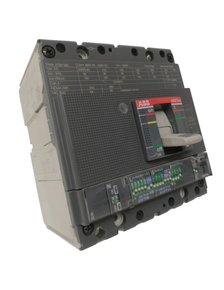 Abb 1sda067105r1 tmax xt2 n 160 interruttore automatico magnetotermico 4p 100a ekip-lsi 36ka