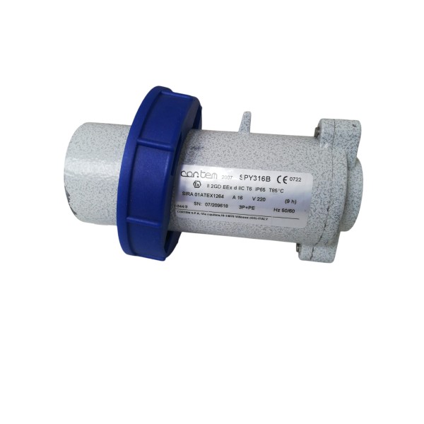 Enchufe atex 3p+t 16a 220v