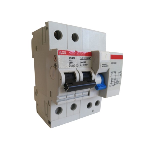 Abb ey 209 9 ds672 differential circuit breaker c20 0.3a 10k