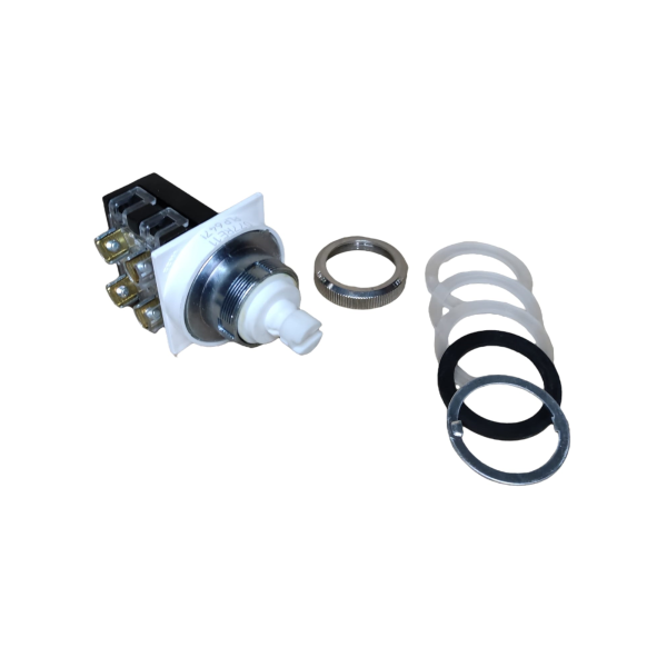 Ge power 180657 077re11 pulsante a fungo aggancio -  sgancio a rotazione  nc/na