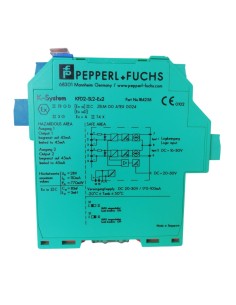 Pepperl+fuchs 184258 kfd2-sl2-ex2 barriera isolata 2 canali 24vdc atex 2