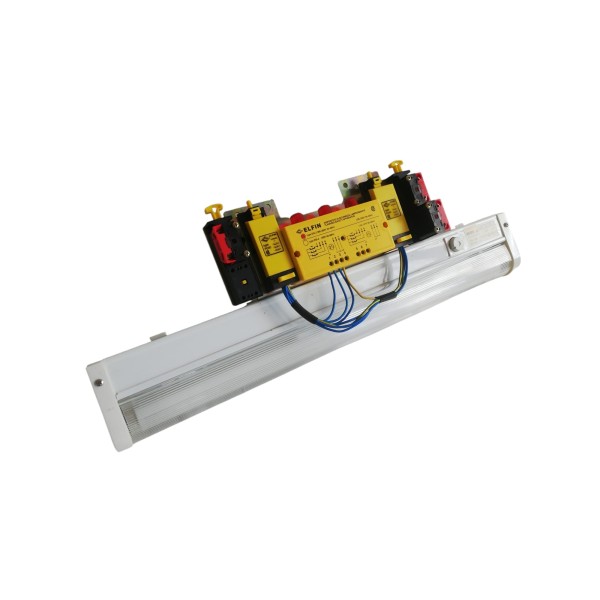 Plafoniera 18w + lampeggiante+ interruttore di sicurezza