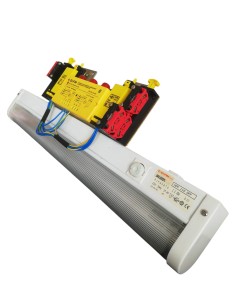 Plafoniera 18w + lampeggiante+ interruttore di sicurezza 2