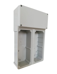 Socle modulaire 2 prises bl.16/32a cbf ip55