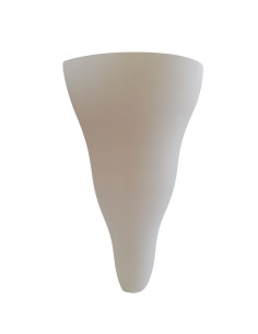 Vivia p e27 vetro bianco satinato max 1x150w 2