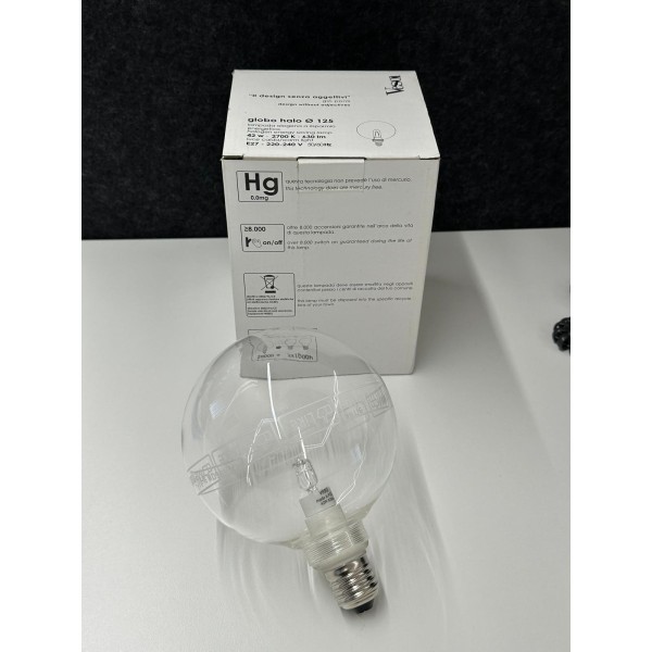 Globe halogène transparent 42w LAMHALO039/42