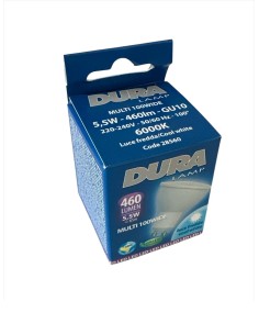 Duralamp 28560 Led Lamp Mr16 gu10 230v 5,5w 100° 6000°k (cold light)