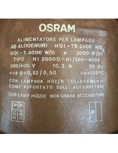 Osram ALHI2000N02 Power Supply Al hi 2000n-02/400v