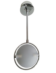 Suspension Fontanaarte 3022cr nobi, diamètre 15 cm, hauteur 36 cm, 120 W R7S 230 V, chrome poli