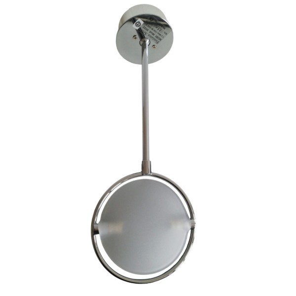 Fontanaarte 3022cr nobi suspension lamp d. 15 cm, h 36 cm, 120w r7s 230v polished chrome