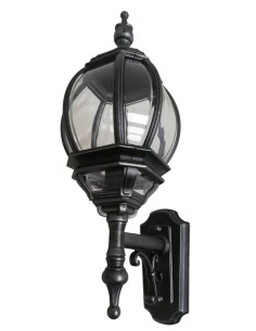 Moretti 250.3 lampada da parete nero argento