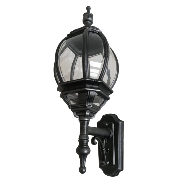 Moretti 250.3 black silver wall lamp