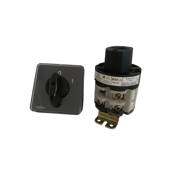 Bremas ca0250003me2 interruttore tripolare 25a c/maniglia nera