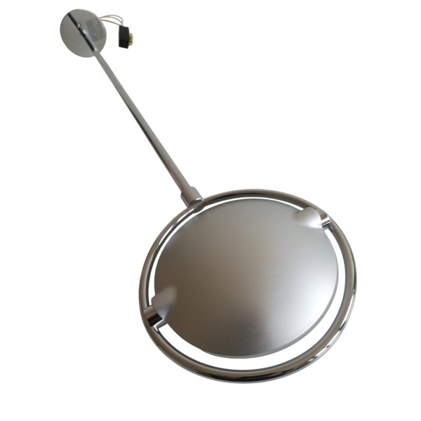 Applique murale chromée Fontana arte 3138/1cr nobi 78 avec réflecteur