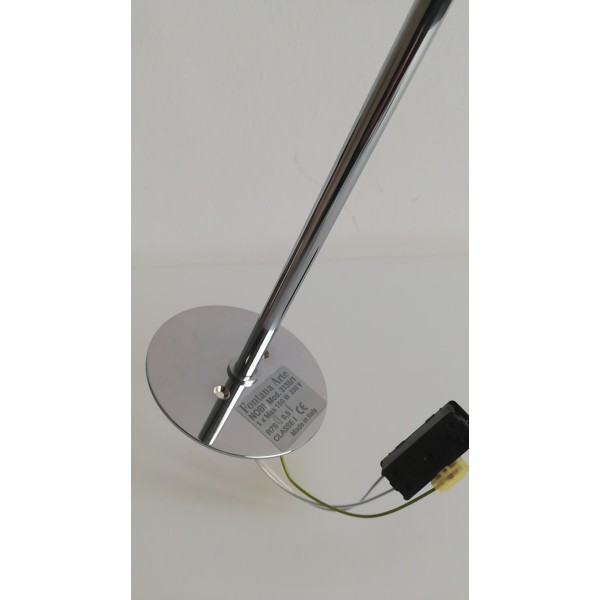 Fontana arte 3138/1cr lampada a parete cromata nobi 78 con riflettore