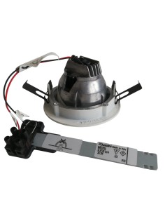 Iguzzini 3.m325.701.0 adjustable laser pixel spotlight d. 104 mm 3 LEDs 2.2w warm white 2