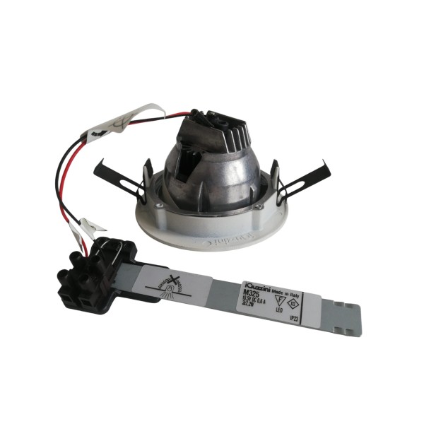 Iguzzini 3.m325.701.0 adjustable laser pixel spotlight d. 104 mm 3 LEDs 2.2w warm white