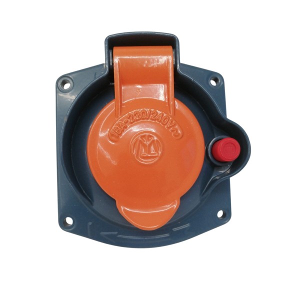 Legrand 054145 martin lunel interlocked socket 2p+t 16a ip44 220/240vac