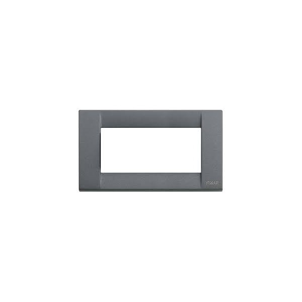Placca idea 4 moduli ardesia