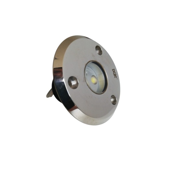 Dga 720167 63 gemma 50 i 3w 350ma 130°v//transparent aisi31 6l-blue