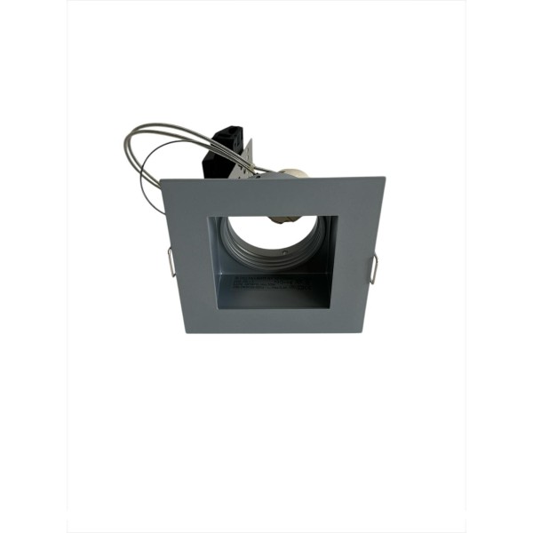 Delta Light 202 20 07 A Carree RS50 HI S1 A faretto inc. fisso gu10 alluminio 95x95mm p.115mm