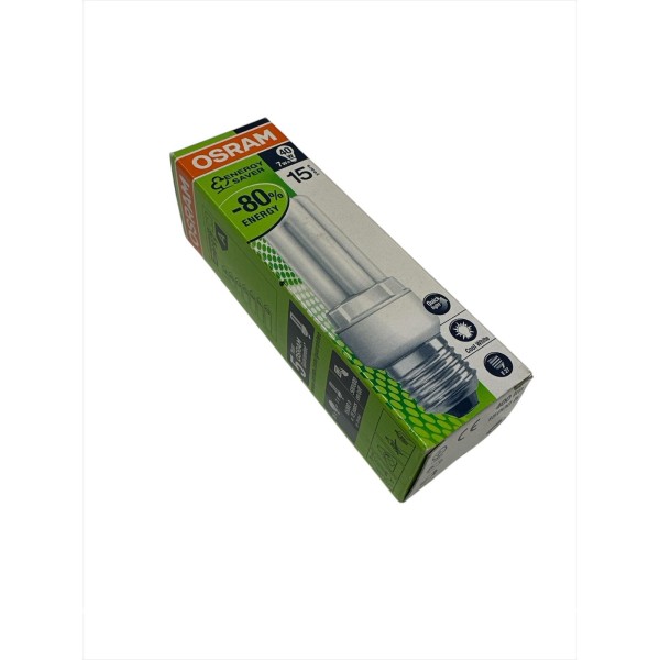 Lampe fluorescente Osram Dulux Superstar DSST 7W/840, 7 W, 4000 K, culot E27, 220-240 V