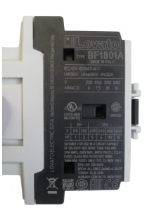 Contacteur Lovato BF1801A400 triphasé, 1 contact NF, 18 A, 400 V CA 2